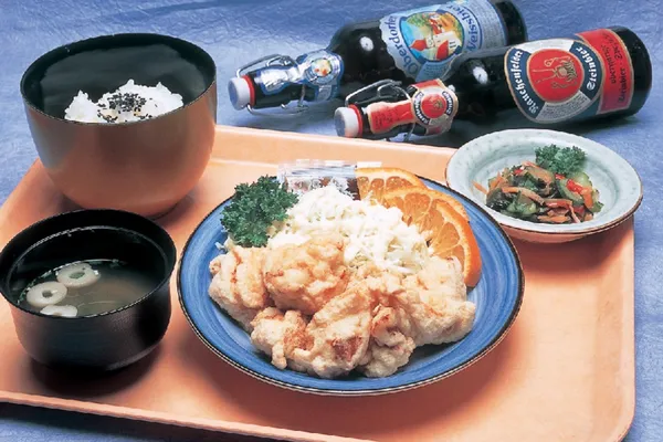 とり天定食